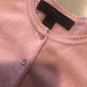 Express cashmere cardigan